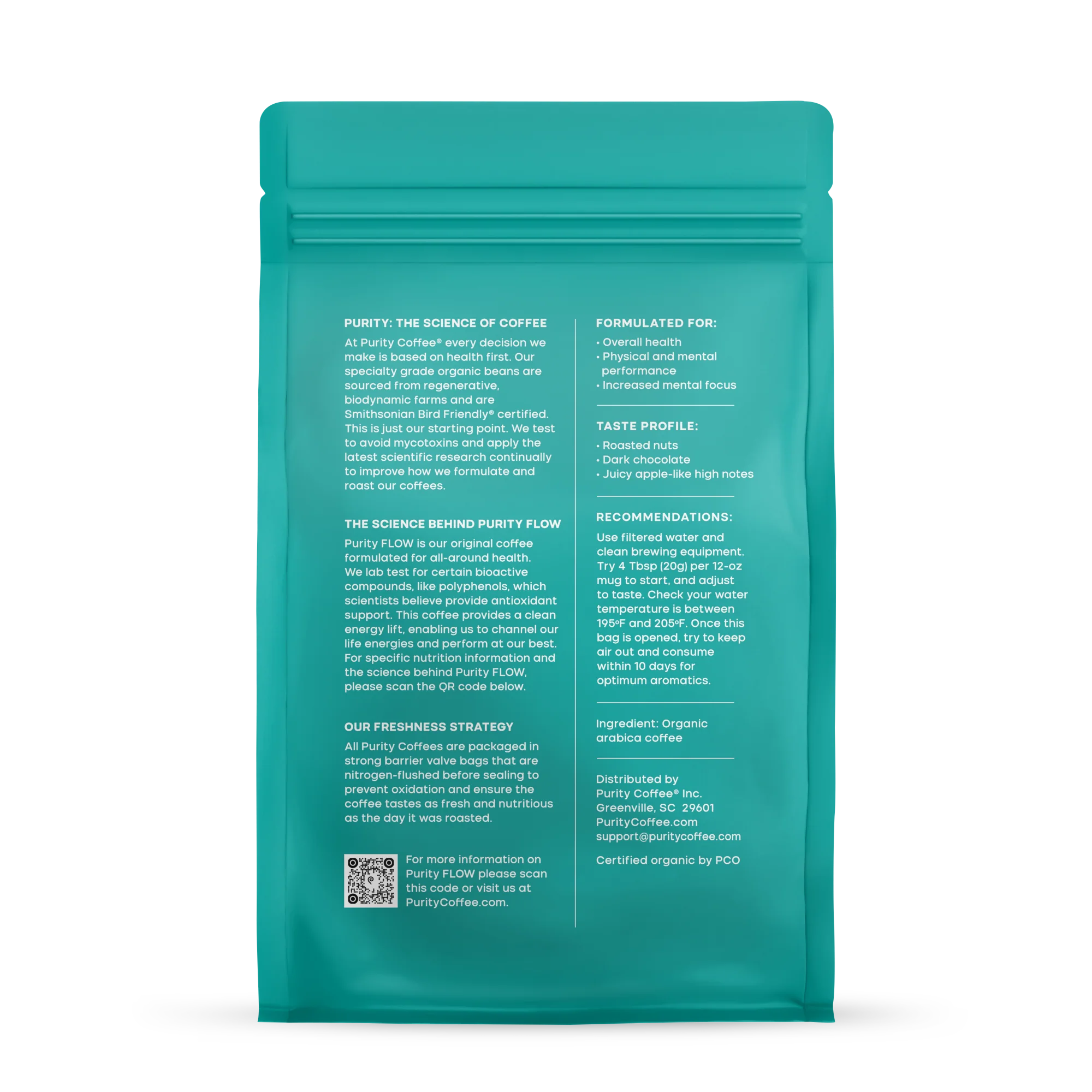 FLOW: Original Medium Roast Whole Bean Coffee - Image 5